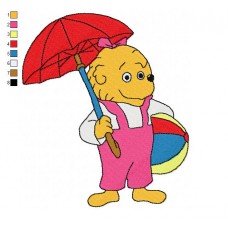 The Berenstain Bears 08 Embroidery Design